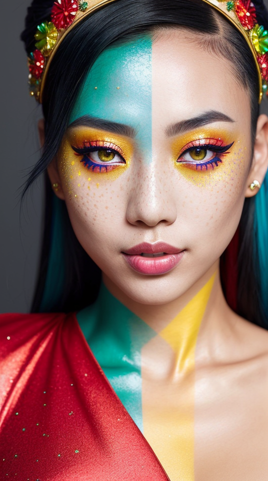 00060-2973469146-beautiful asian lady, freckles, brilliant glitter makeup, (red and blue and yellow and green and vitiligo skin_ 1.5), perfect se.png